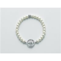 Bracciale Miluna Donna Natural Brio in Argento Perla PBR2605-TPZ